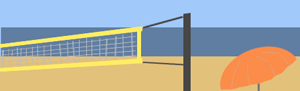 Beachvolleybal Den Haag logo